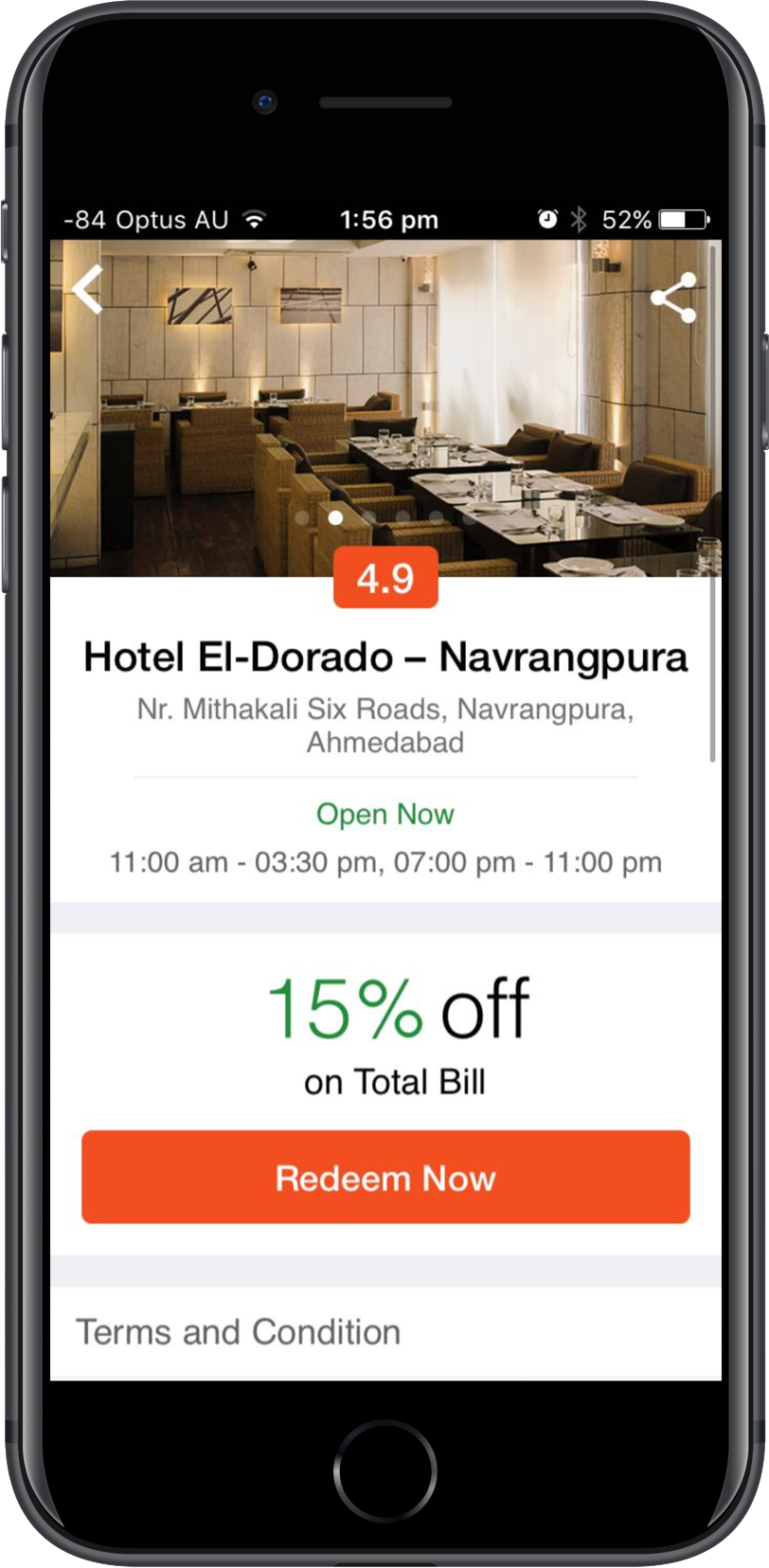 FLAT Discount on Total Bill : OSD is one of the leading Flat Discount offering Application for Restaurant, Food, Cafe, Desserts, Spa & Saloon in our City.